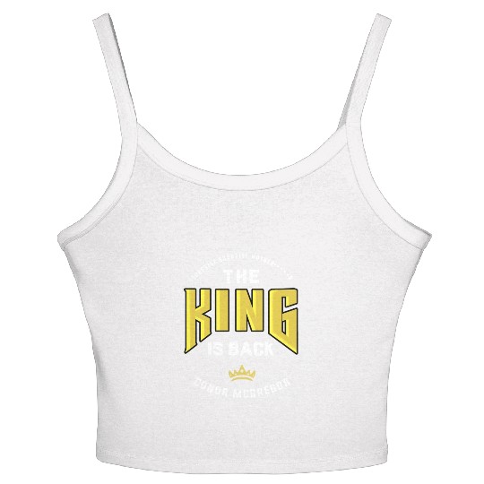 Surprise Surprise...The King is Back Women's Spaghetti Strap Tank Top