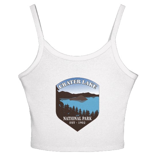 Crater Lake National Park Women's Spaghetti Strap Tank Top