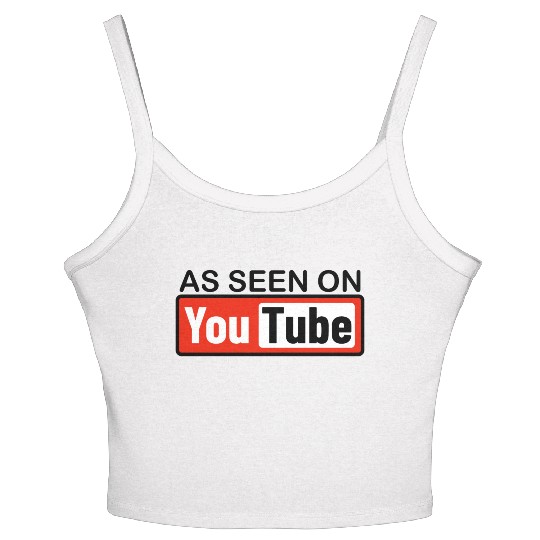 AS SEEN ON YouTube Women's Spaghetti Strap Tank Top