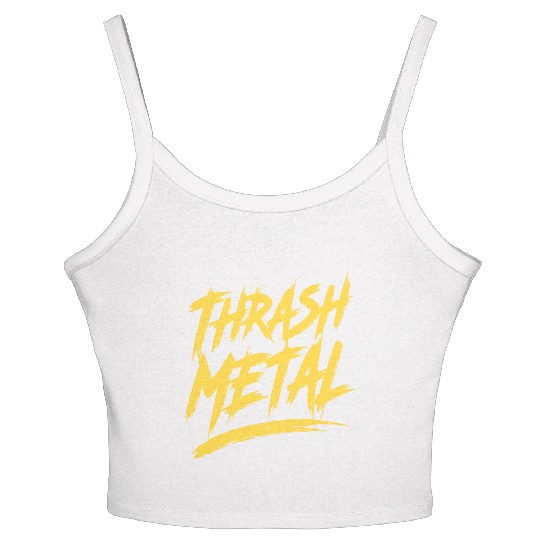 Thrash Metal Women's Spaghetti Strap Tank Top