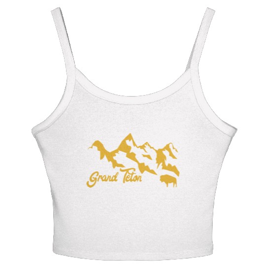 Grand Teton National Park Women's Spaghetti Strap Tank Top