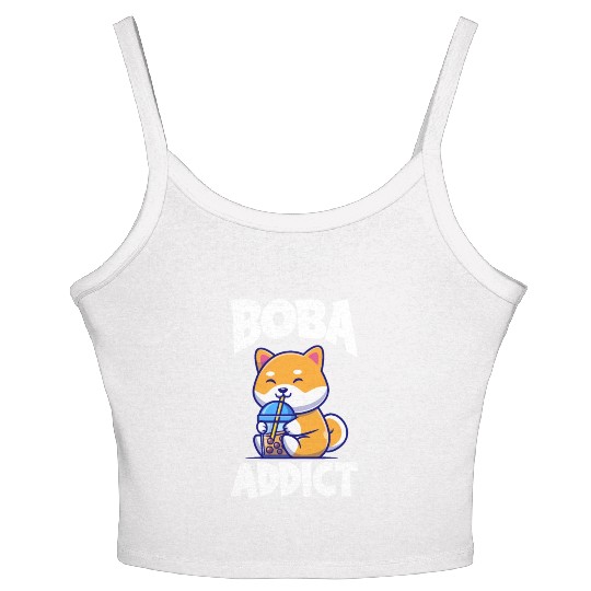 Bubble Tea Addicting Women's Spaghetti Strap Tank Top