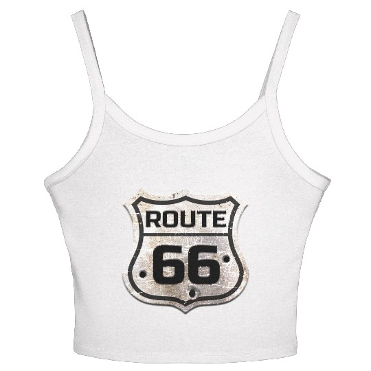 Route 66 Women's Spaghetti Strap Tank Top