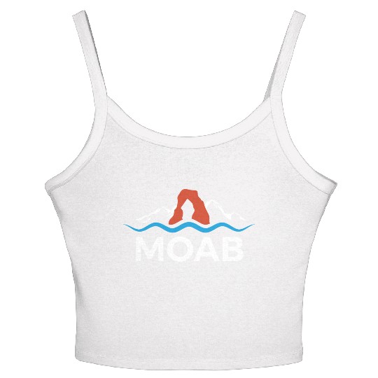 Moab Moab Utah Arches National Park Women's Spaghetti Strap Tank Top