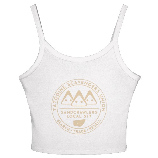 Tatooine Scavengers Union Women's Spaghetti Strap Tank Top