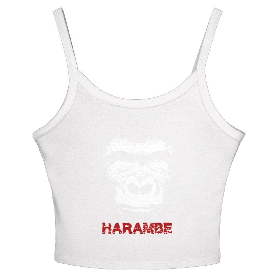 Harambe Women's Spaghetti Strap Tank Top