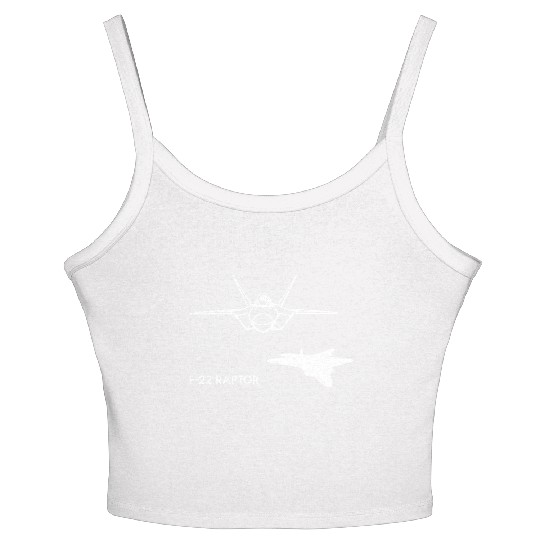 Lockheed Martin F-22 Raptor Women's Spaghetti Strap Tank Top