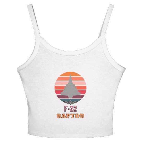F-22 raptor Women's Spaghetti Strap Tank Top