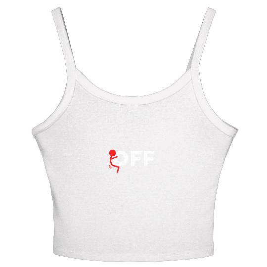 Fuck Off Women's Spaghetti Strap Tank Top
