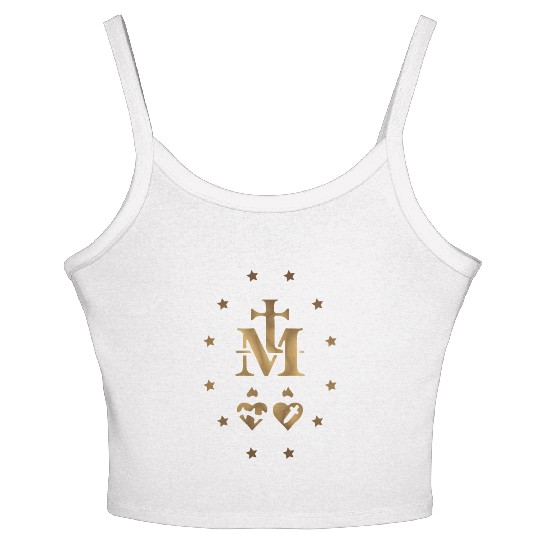 Miraculous Medal Women's Spaghetti Strap Tank Top