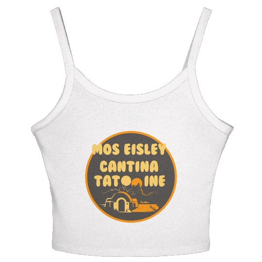 Star Wars Mos Eisley Cantina Tatooine Women's Spaghetti Strap Tank Top