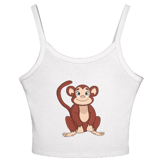 Monkey Women's Spaghetti Strap Tank Top