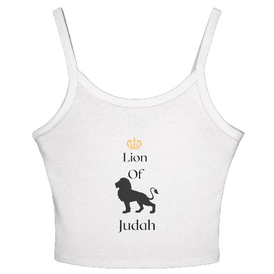 Lion of Judah Women's Spaghetti Strap Tank Top