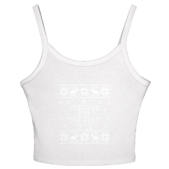 a festivus for the rest of us Women's Spaghetti Strap Tank Top