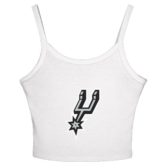 San Antonio Spurs Logo Women's Spaghetti Strap Tank Top