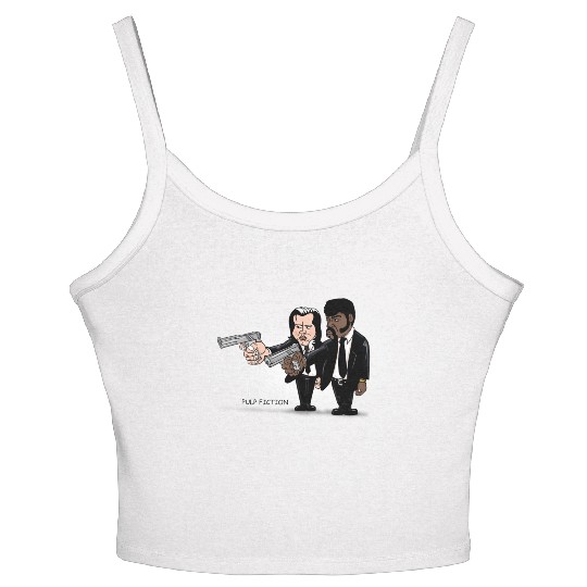 Pulp Fiction Women's Spaghetti Strap Tank Top