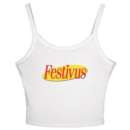 Festivus Women's Spaghetti Strap Tank Top