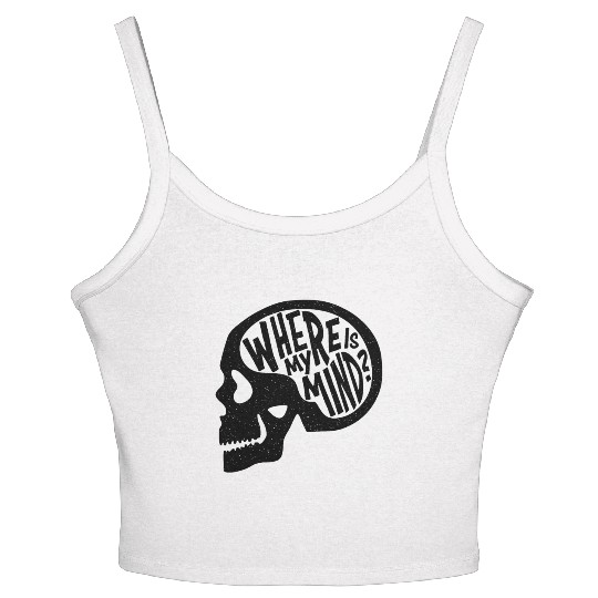 Where is my Mind Fight Club Women's Spaghetti Strap Tank Top