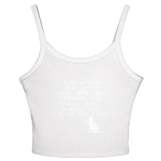 Smelly Cat Friends Tv Show Women's Spaghetti Strap Tank Top