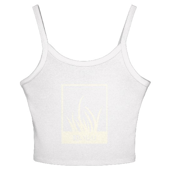 Gardening In Japanese Women's Spaghetti Strap Tank Top