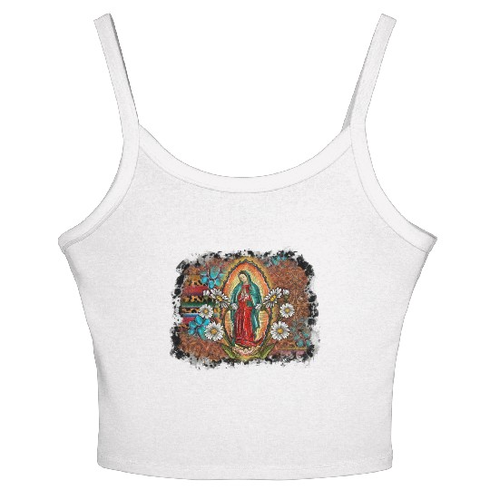 Virgin Mary Women's Spaghetti Strap Tank Top