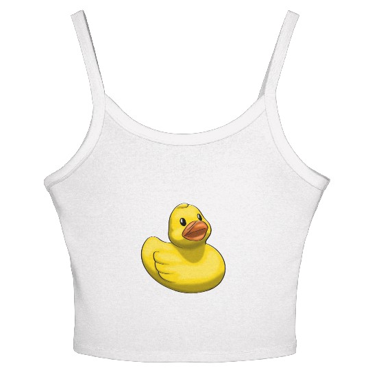 Rubber ducky Women's Spaghetti Strap Tank Top