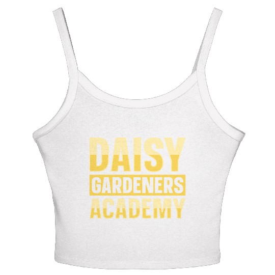 Daisy Garden Gardening Gardener Women's Spaghetti Strap Tank Top