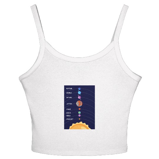 Solar System Women's Spaghetti Strap Tank Top