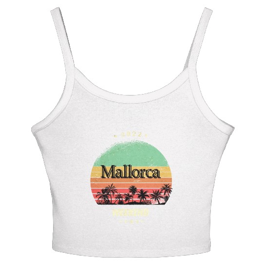 Mallorca weekend Women's Spaghetti Strap Tank Top