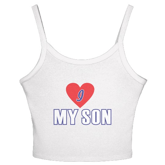 I love my son Women's Spaghetti Strap Tank Top