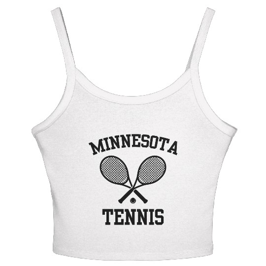 Vintage Minnesota Tennis Women's Spaghetti Strap Tank Top