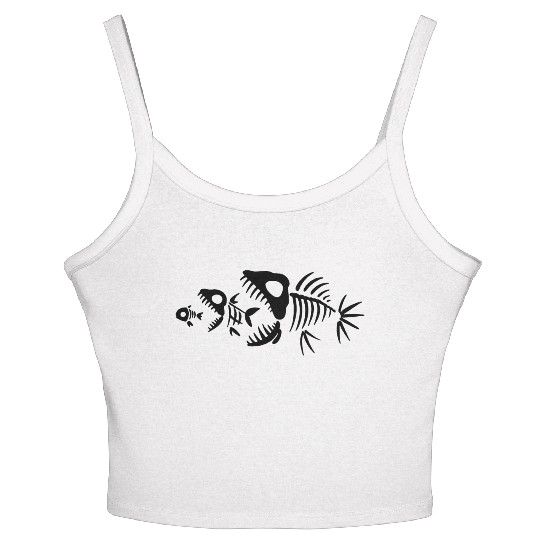 Fish Eat Fish Women's Spaghetti Strap Tank Top