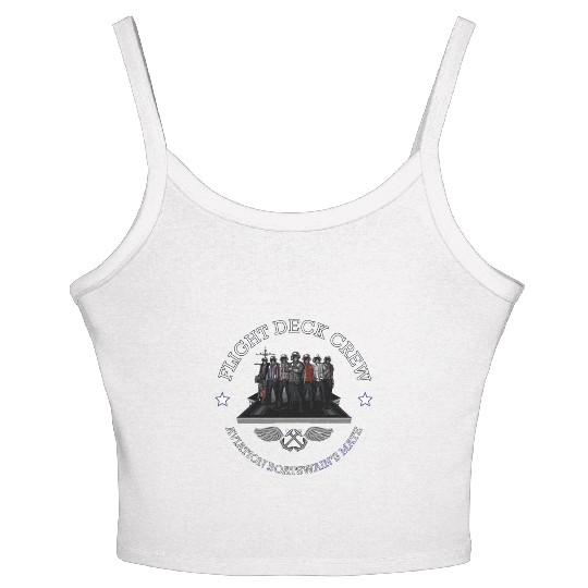 Aviation Boatswain Mate Navy Aircraft Carrier Ab A Women's Spaghetti Strap Tank Top