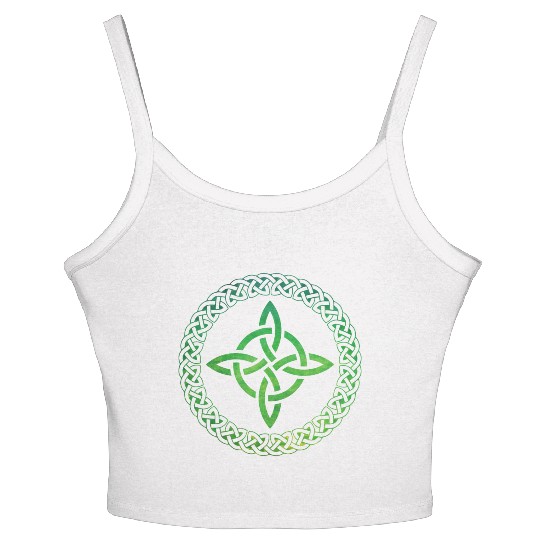 Celtic Knot Women's Spaghetti Strap Tank Top