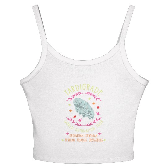 Tardigrade World Domination Tour Women's Spaghetti Strap Tank Top