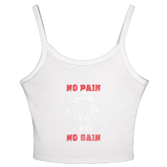 Fitness Gym Muscles Muscle Women's Spaghetti Strap Tank Top