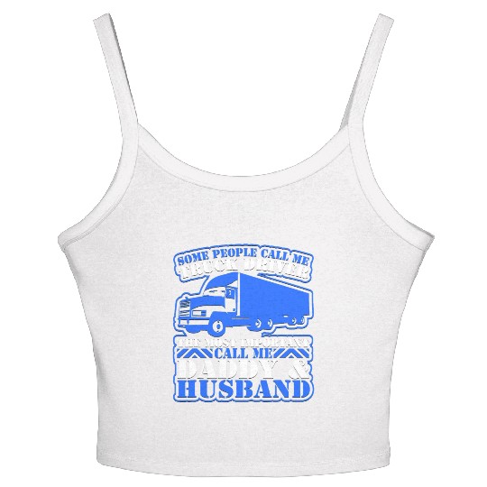 Most Important People Call Me Daddy Husband Cool Women's Spaghetti Strap Tank Top