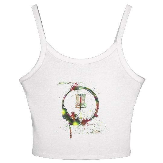 Disc Golf Storm Ultimate Premium Women's Spaghetti Strap Tank Top