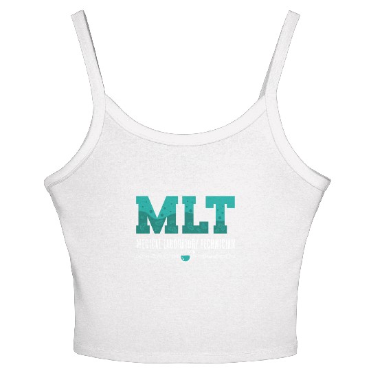 Lab Tech MLT Medical Laboratory Technician Science Women's Spaghetti Strap Tank Top