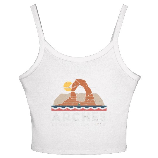 Arches National Park T Women's Spaghetti Strap Tank Top