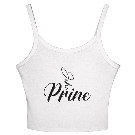 John Prine Women's Spaghetti Strap Tank Top