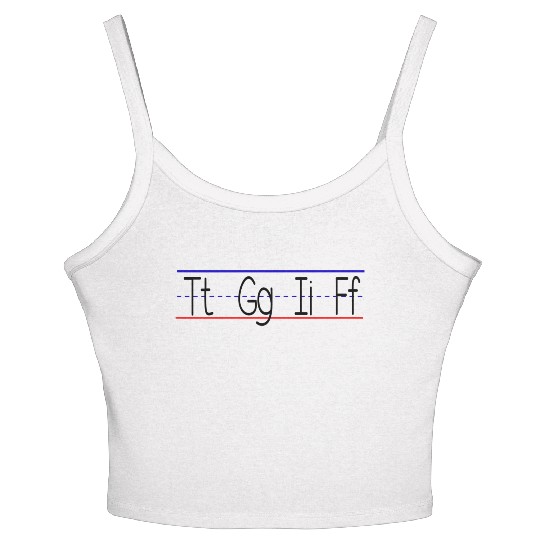 TGIF funny teacher thank god it's friday quote Women's Spaghetti Strap Tank Top