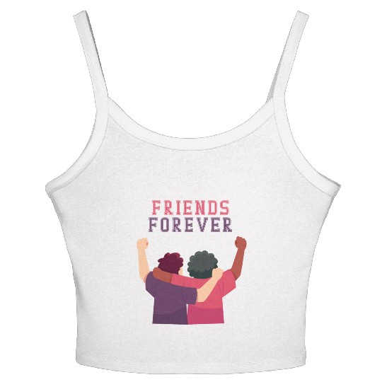 Cool Friends forever Women's Spaghetti Strap Tank Top for friendship day to you