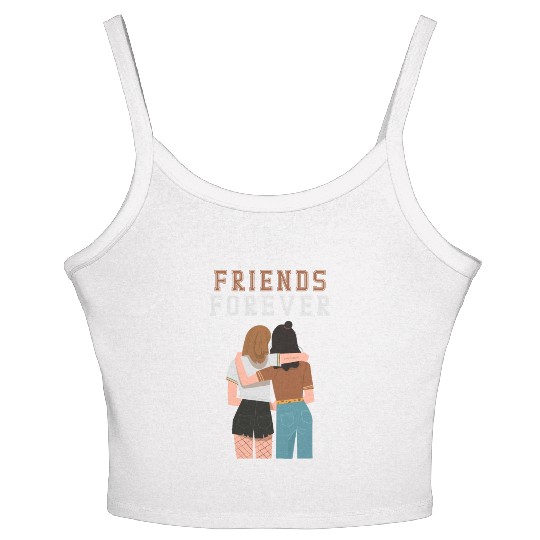 Cool Friends forever Women's Spaghetti Strap Tank Top for friendship day to you