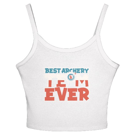 Archery Archer Bowman Women's Spaghetti Strap Tank Top