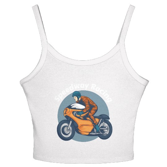 Speedway Racing Women's Spaghetti Strap Tank Top