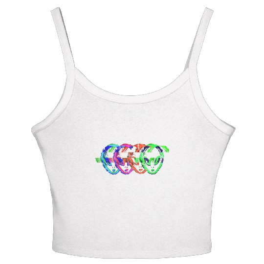 Alien Galaxy Ufo Extraterrestrial Spaceship space Women's Spaghetti Strap Tank Top