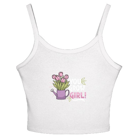 Gardening Plants Gardener Plantation Nature Gift Women's Spaghetti Strap Tank Top