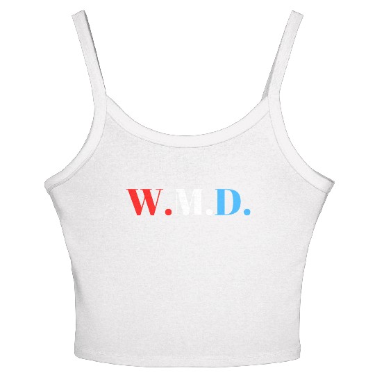 WMD (Red, White and Blue Pro USA version) Women's Spaghetti Strap Tank Top