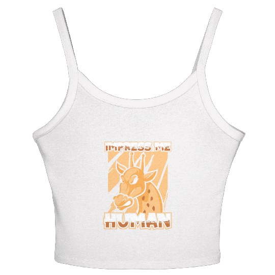 Giraffe Women's Spaghetti Strap Tank Top